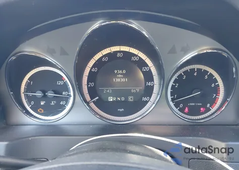 2010 Mercedes-Benz C 300 Luxury/Sport from USA, damaged, VIN WDDGF5EB3AR115540